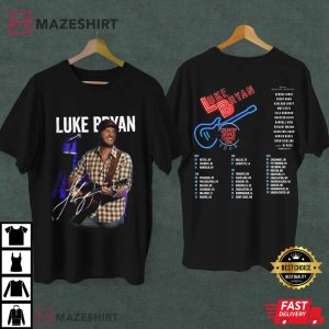 Luke Bryan Country Song Came On Music Tour Graphic T Shirt 2