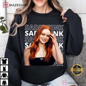 Sadie Sink Actress Annie Musical Fan Gift T Shirt 1 (1)