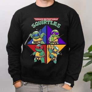 Teenage Mutant Ninja Squirtles Pokemon Vintage T Shirt 1