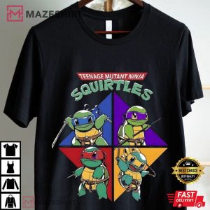 Teenage Mutant Ninja Squirtles Pokemon Vintage T Shirt 2 (1)