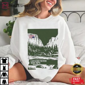 National Park Support I Stand With The NPS T Shirt 1