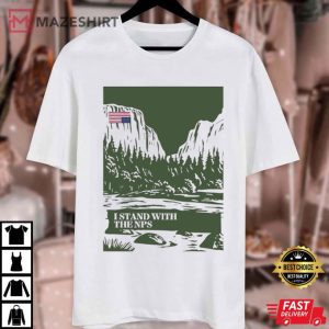 National Park Support I Stand With The NPS T Shirt 2 (1)