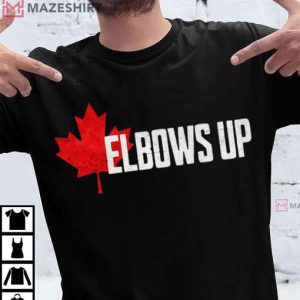 Elbows Up Canada True North Strong And Free Canadian T Shirt (2)