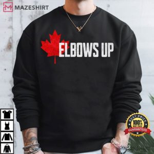 Elbows Up Canada True North Strong And Free Canadian T Shirt (3)