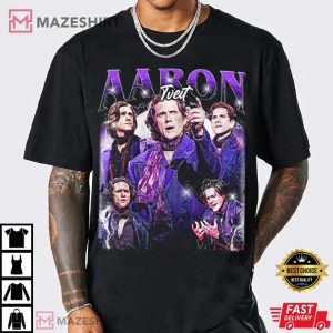 Aaron Tveit TV Show Limited Merch Retro Pop Culture T Shirt (2)