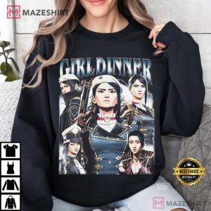 Caitlyn Kiramman Girl Dinner Arcane TV Series Limited Merch T Shirt (4)