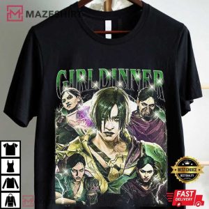 Sevika Girl Dinner Arcane Action Adventure Series Merch Limited T Shirt (1)