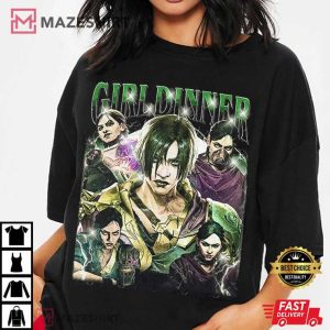 Sevika Girl Dinner Arcane Action Adventure Series Merch Limited T Shirt (3)