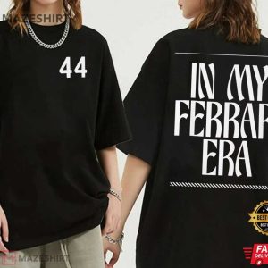 Formula 1 Lewis Hamilton In My Ferrari Era Number 44 T Shirt (1 (3)