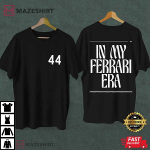 Formula 1 Lewis Hamilton In My Ferrari Era Number 44 T Shirt (1)