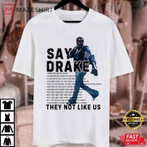 Kendrick Lamar Say Drake They Not Like Us Comfort Colors T Shir (4)