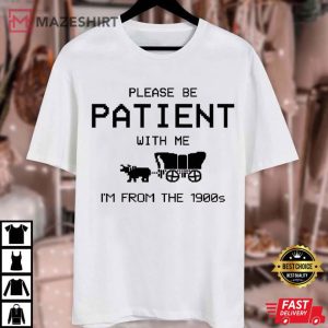 Please Be Patient With Me Pixel Art Graphic Funny T Shirt (3)