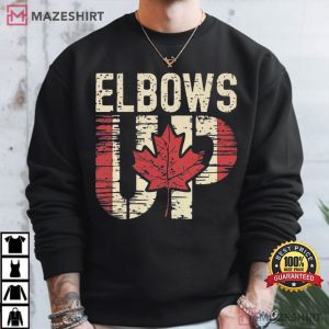 Elbows Up Canada True North Strong And Free Proud Canadian T Sh (3)