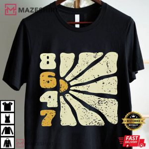 Anti Trump 8647 Funny Floral Graphic T Shirt (1)