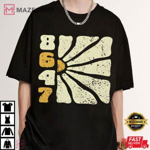 Anti Trump 8647 Funny Floral Graphic T Shirt (3)