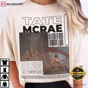 Tate Mcrae So Close To What Album Music Concert T Shirt (2)