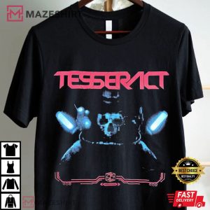 Tesseract Music Band Skull Astronaut Tour 2025 T Shirt (1)