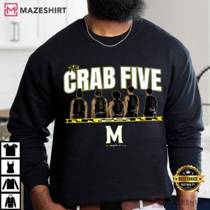 The Crab Five Lineup Maryland Basketball Team T Shirt (4)