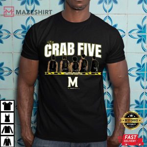 The Crab Five Lineup Maryland Basketball Team T Shirt (3)