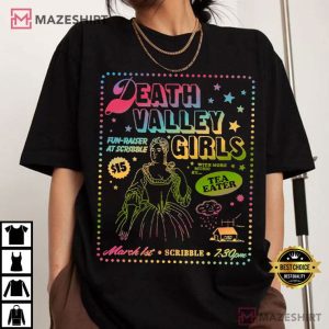Death Valley Girls Rock Band March 01 2025 Los Angeles T-Shirt