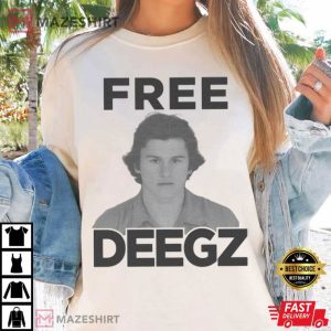 Free Haiden Deegan Arrested Mugshot Motorcycle Graphic T Shirt (3)