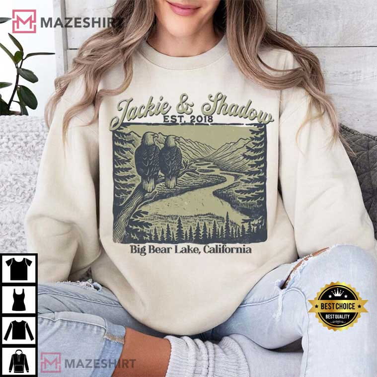 Jackie And Shadow Eagles Big Bear Lake Nature Lover Gift T-Shirt Jackie And Shadow Eagles Big Bear Lake Nature Lover Gift T-Shirt