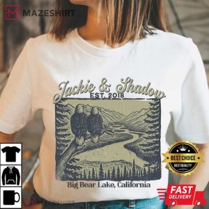 Jackie And Shadow Eagles Big Bear Lake Nature Lover Gift T-Shirt