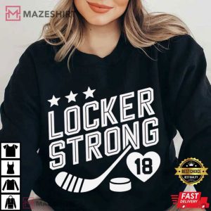 Craig Laughlin Locker Strong 18 Ice Hockey Sports Fan Gift T Shirt (3)