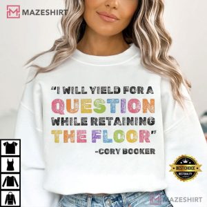 Cory Booker Politician Fight The Oligarchy Save Democracy T Shirt (2)