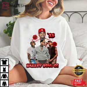 Chris Brown Breezy Bowl XX Gift For Fans Music T Shirt 1