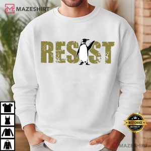 Resist Penguins Heard Island Against Tariffs Flippers Up T Sh (3)