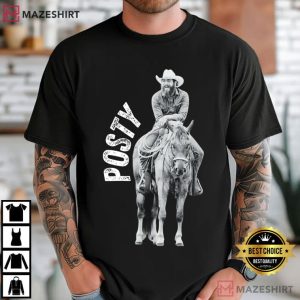 Cowboy Post Malone F1 Trillion Country Music T Shirt (2)
