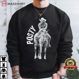 Cowboy Post Malone F1 Trillion Country Music T Shirt (4)