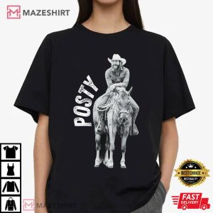 Cowboy Post Malone F1 Trillion Country Music T Shirt (3)