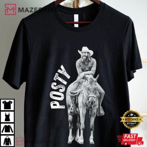 Cowboy Post Malone F1 Trillion Country Music T Shirt (1)
