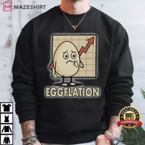 Eggflation Egg Inflation Trump Tariffs Retro T Shirt (2)