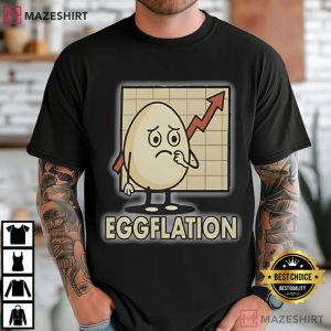 Eggflation Egg Inflation Trump Tariffs Retro T Shirt (4)