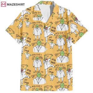 Kermit The Frog Singing Once In A Lifetime Hawaiian Shirt (2)