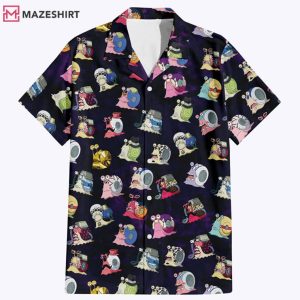 One Piece Den Den Mushi Anime Cartoon Hawaiian Shirt