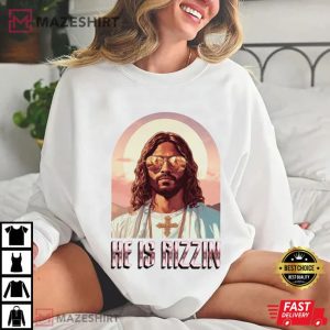 Jesus He Is Rizzin Christian Easter Bootleg Funny T Shirt (4)