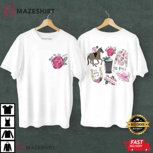 Horse Lover Racing Run For The Roses Derby Day T Shirt (2)