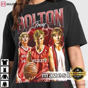 Troy Bolton High School Musical TV Series Retro Graphic T-Shirt