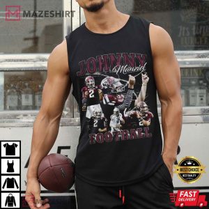 Johnny Manziel American Football NFL Vintage 90s Graphic T Shirt ( (3)