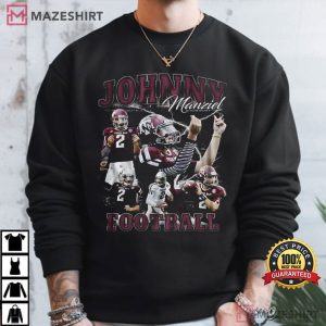 Johnny Manziel American Football NFL Vintage 90s Graphic T Shirt ( (4)