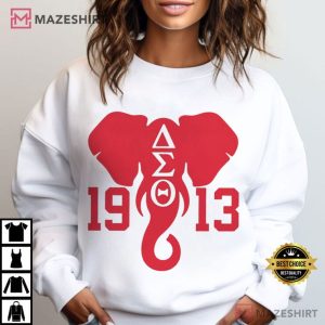 Delta Sigma Theta Sorority 1913 AEO Elephant T Shirt (4)