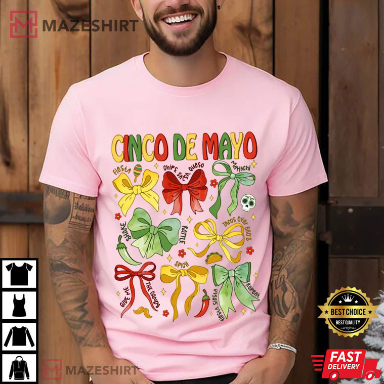 Coquette Cinco De Mayo Fiesta Mexico Festival T-Shirt Coquette Cinco De Mayo Fiesta Mexico Festival T-Shirt
