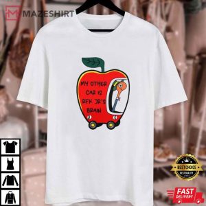 My Other Car Is RFK Jr's Brain Funny Political T Shirt (2) Mazeshirt
