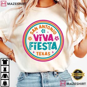 Viva Fiesta San Antonio Cinco De Mayo Mexico T Shirt (2) Mazeshirt
