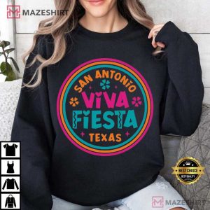 Viva Fiesta San Antonio Cinco De Mayo Mexico T Shirt (1) Mazeshirt