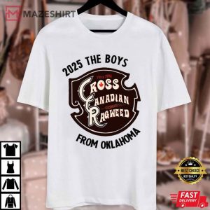 Cross Canadian Ragweed The Boys From Oklahoma 2025 T Shirt (4)